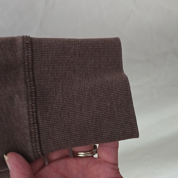 Maurices Womens XL Take No Bull Brown Ribbed Graphic Sweatshirt - Picture 4 of 8